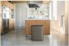 Brabantia Bo Touch Bin Afvalemmer 2 X 30 Liter Met 2 Kunststof Binnenemmers Platinum online kopen