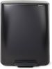 Brabantia Bo Pedaalemmer 2 X 30 Liter Met 2 Kunststof Binnenemmer Matt Black online kopen