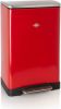 Wesco Big Double Boy Pedaalemmer 2 x 18 Liter Rood Prullenbak online kopen