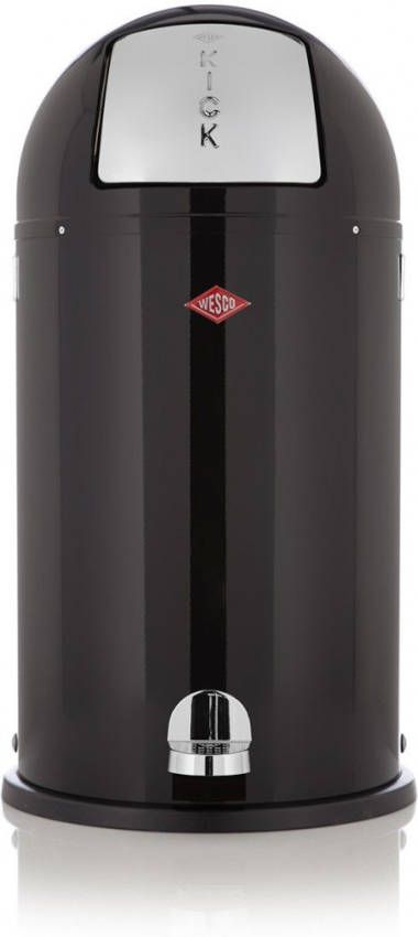 Wesco Kickboy Pedaalemmer - 40 liter - Nieuw Zilver