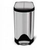 Simplehuman Butterfly Pedaalemmer 10 Liter Vingerafdrukvrij online kopen