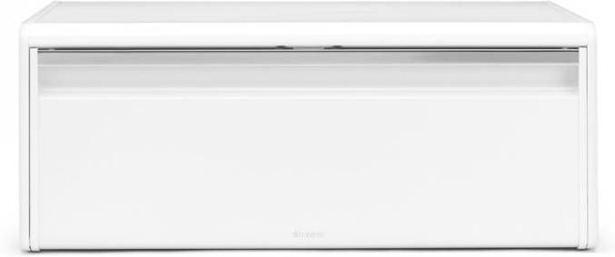 Brabantia Broodtrommel met Klepdeksel, Matt Steel Fingerprint Proof Brabantia Broodtrommel met Klepdeksel, Matt Steel Fingerprint Proof