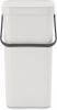 Brabantia Sort & Go Afvalemmer/Opberger 16 L Grijs online kopen