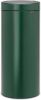 Brabantia Touch Bin Afvalemmer 30 Liter Met Kunststof Binnenemmer Pine Green online kopen