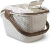 Curver Reismand 51x38x33 cm Kattenvervoersbox Antraciet online kopen