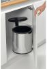 Brabantia Built in Bin Inbouwemmer 15 Liter Met Kunststof Binnenemmer Brilliant Steel/Black online kopen