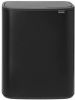 Brabantia Bo Touch Bin Afvalemmer 2 X 30 Liter Met 2 Kunststof Binnenemmers Matt Black online kopen