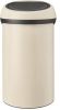 Brabantia Touch Bin afvalemmer 60 Liter Soft Beige online kopen