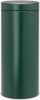 Brabantia Touch Bin Afvalemmer 30 Liter Met Kunststof Binnenemmer Pine Green online kopen