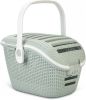 Curver Reismand 51X38X33 cm Kattenvervoersbox Lichtblauw online kopen